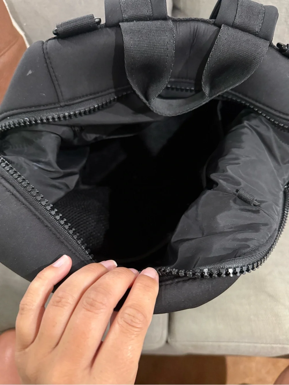 Dagne Dover Black Baby Backpack